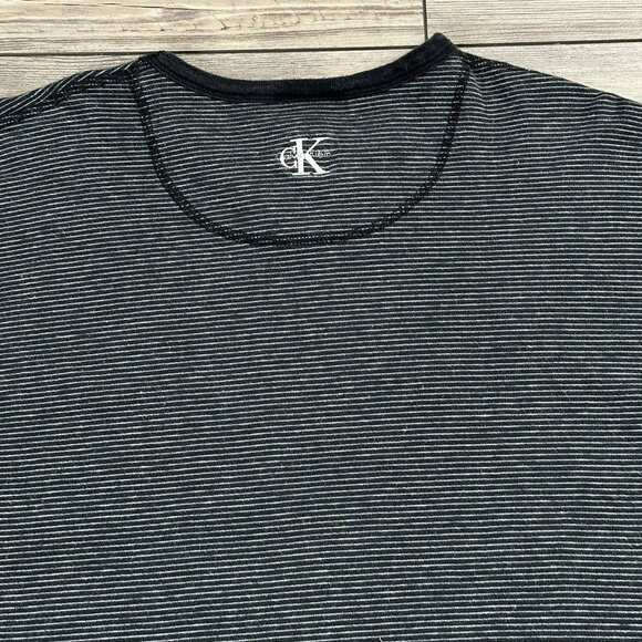 Vintage Y2K Calvin Klein Striped Longsleeve - Picture 4 of 5